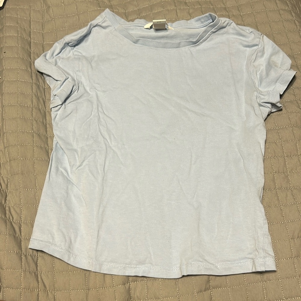 H&M blue tshirt